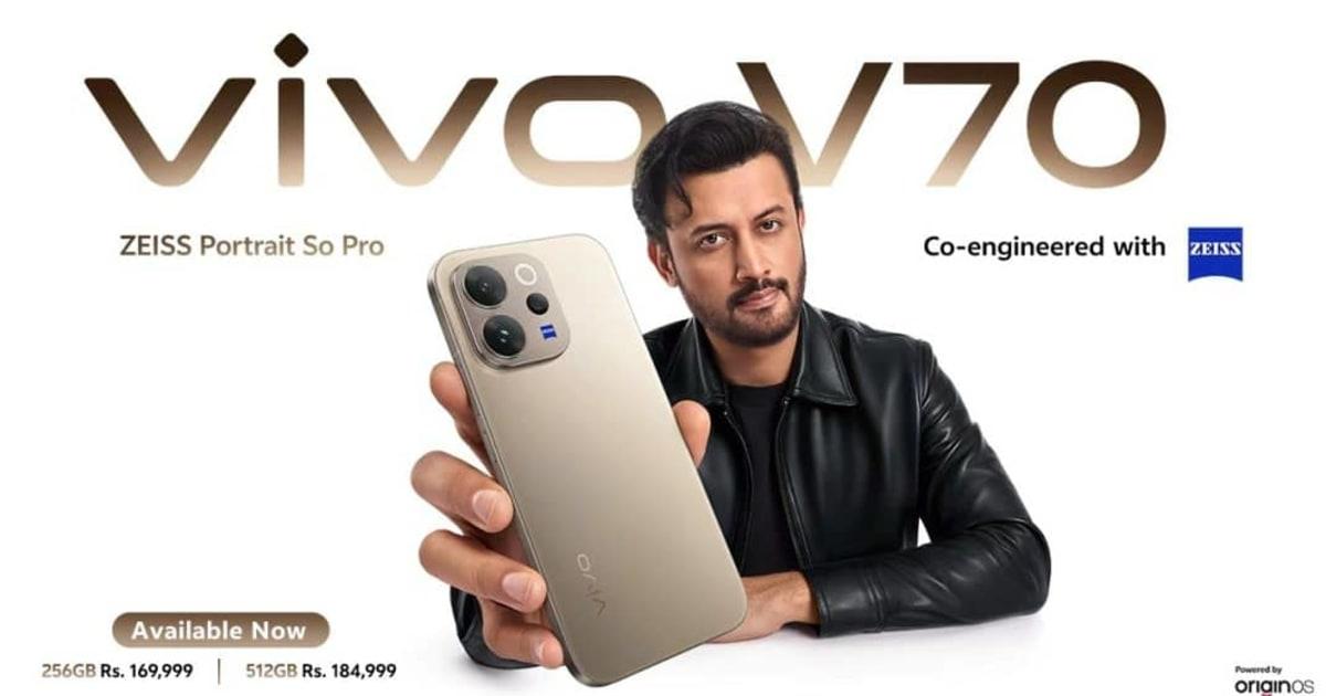vivo V70 5G Launches in Pakistan With 50MP ZEISS Telephoto Camera