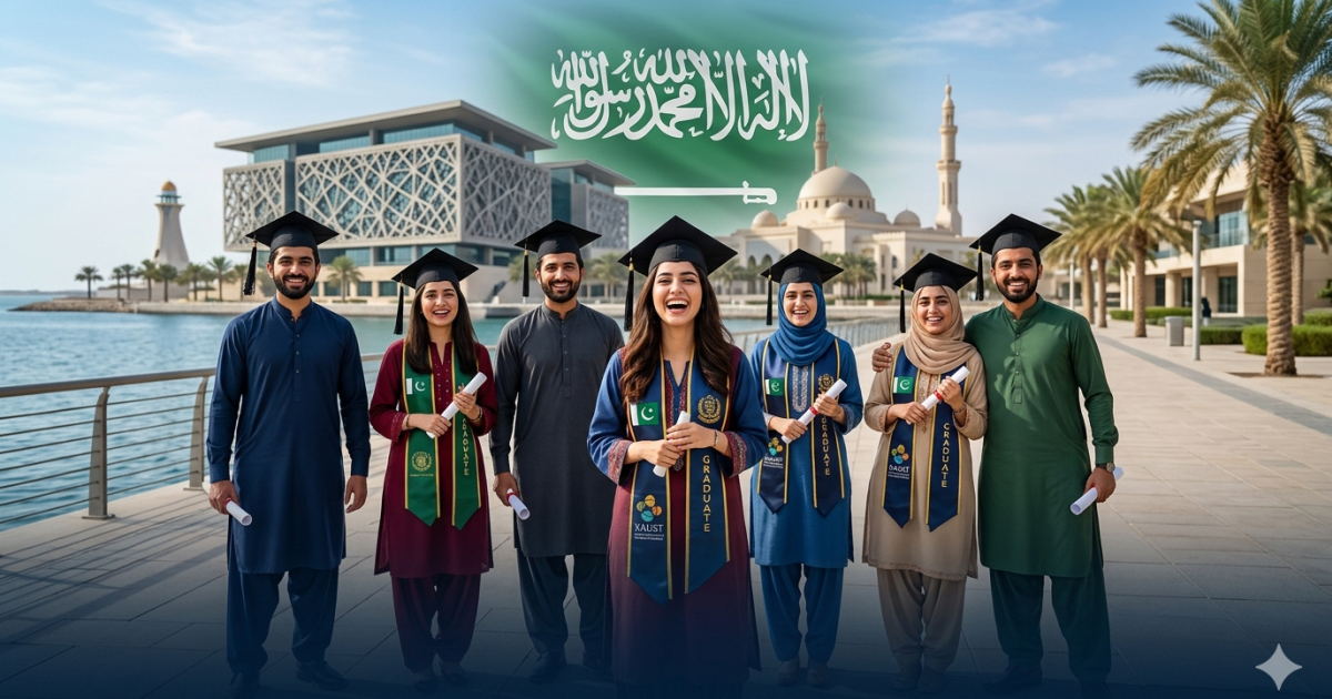 Saudi Arabia Offers Fully Funded KAUST Scholarships for Pakistani Students 🇸🇦🎓