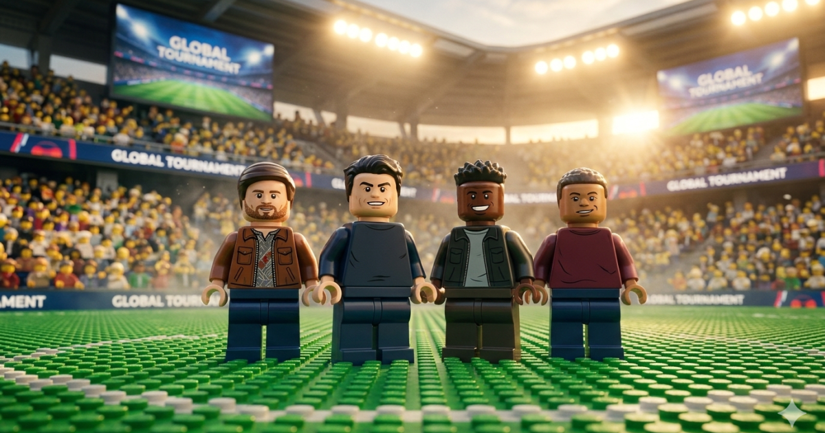 LEGO Drops Iconic Football Set Featuring Mbappé, Ronaldo & Messi ⚽🧱🔥