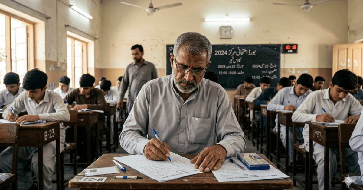 Education Has No Age: 55-Year-Old Man Appears in Matric Exams in Punjab