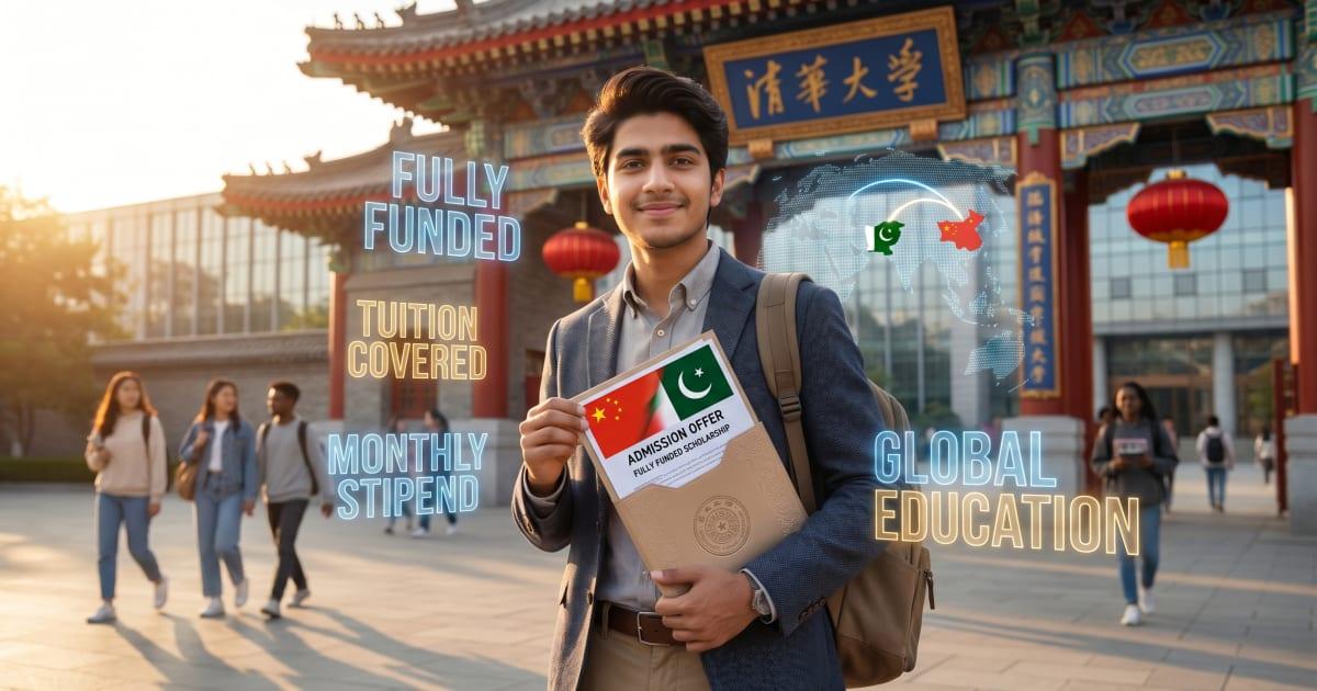 Study in China Scholarships 🎓🇨🇳 for Pakistani Students 2026