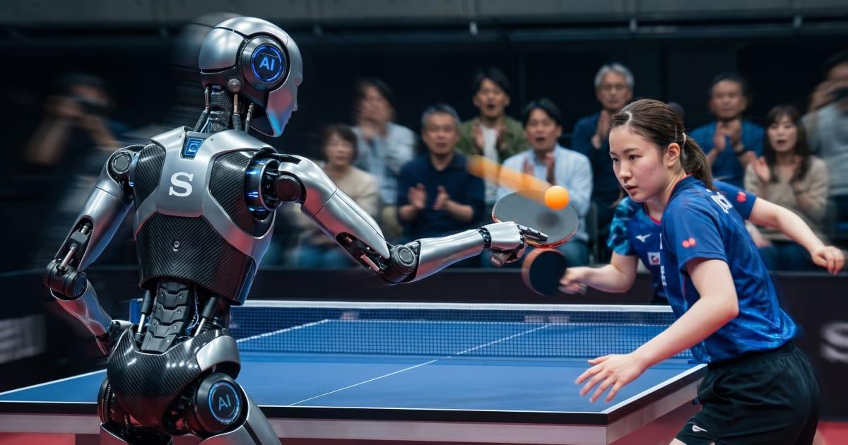AI Robot Makes History by Beating Top Table Tennis Players 🤖🏓
